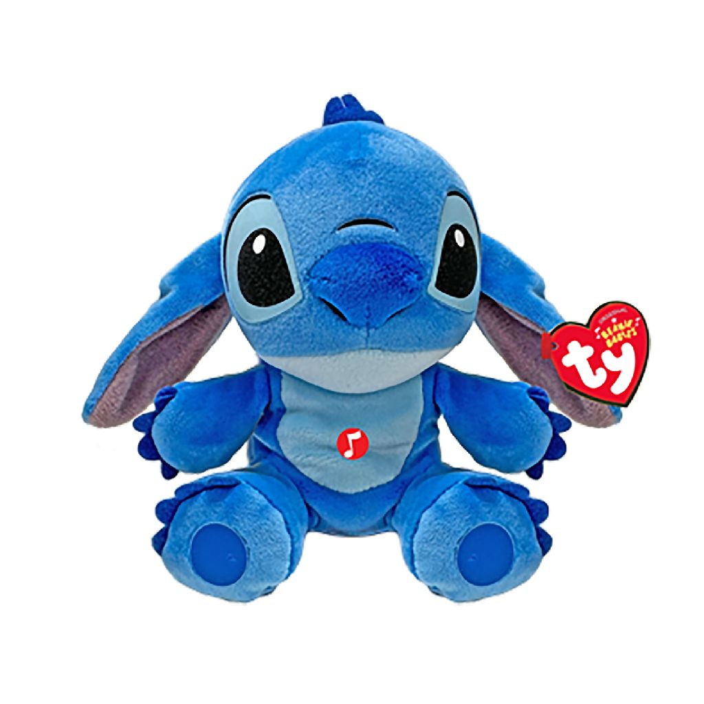 Ty Beanie Boo Disney Stitch - 15 cm - met Geluid