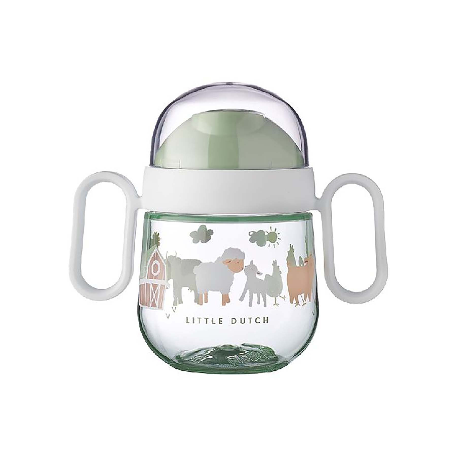 Mepal Little Dutch Farm Antilekbeker - 200 ml - Groen