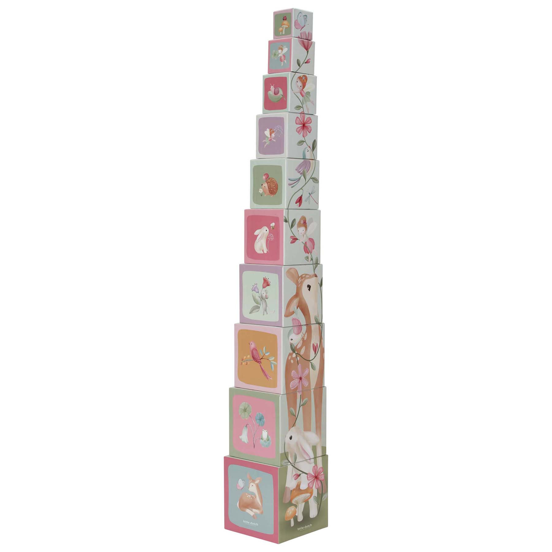 Little Dutch Fairy Garden Stapeltoren - Hout FSC - Roze