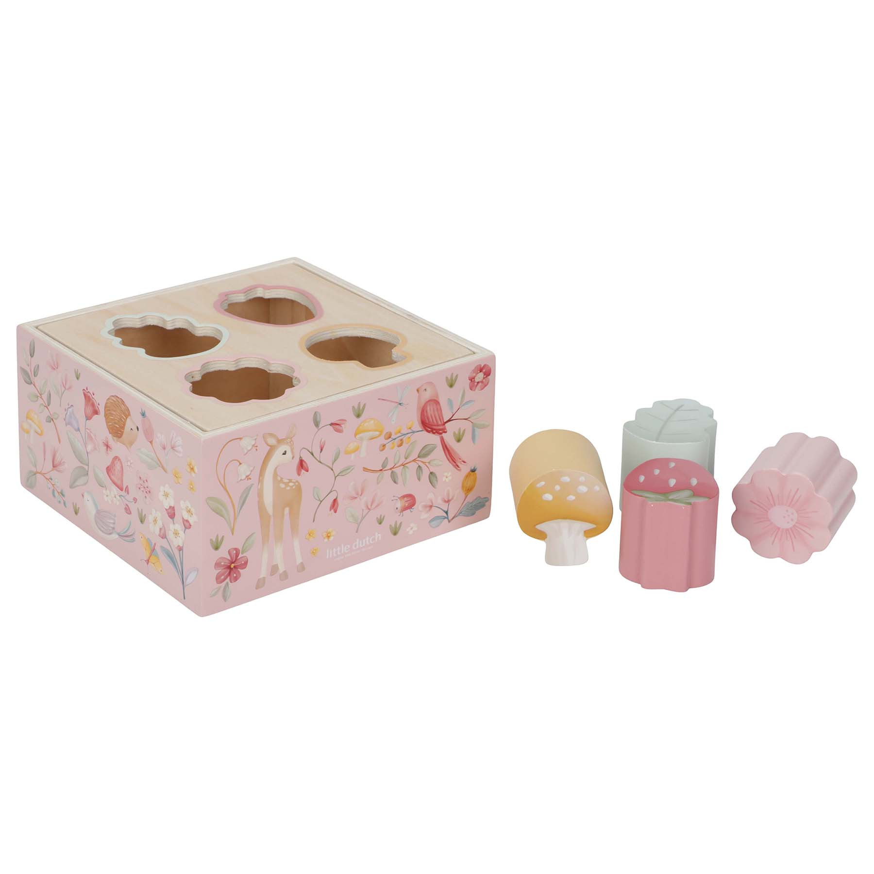 Little Dutch Fairy Garden Vormenstoof - Hout FSC - Roze