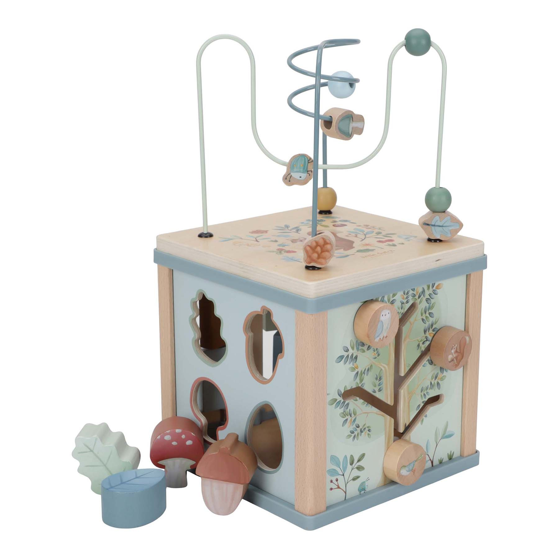 Little Dutch Forest Friends Activiteitenkubus - Hout FSC