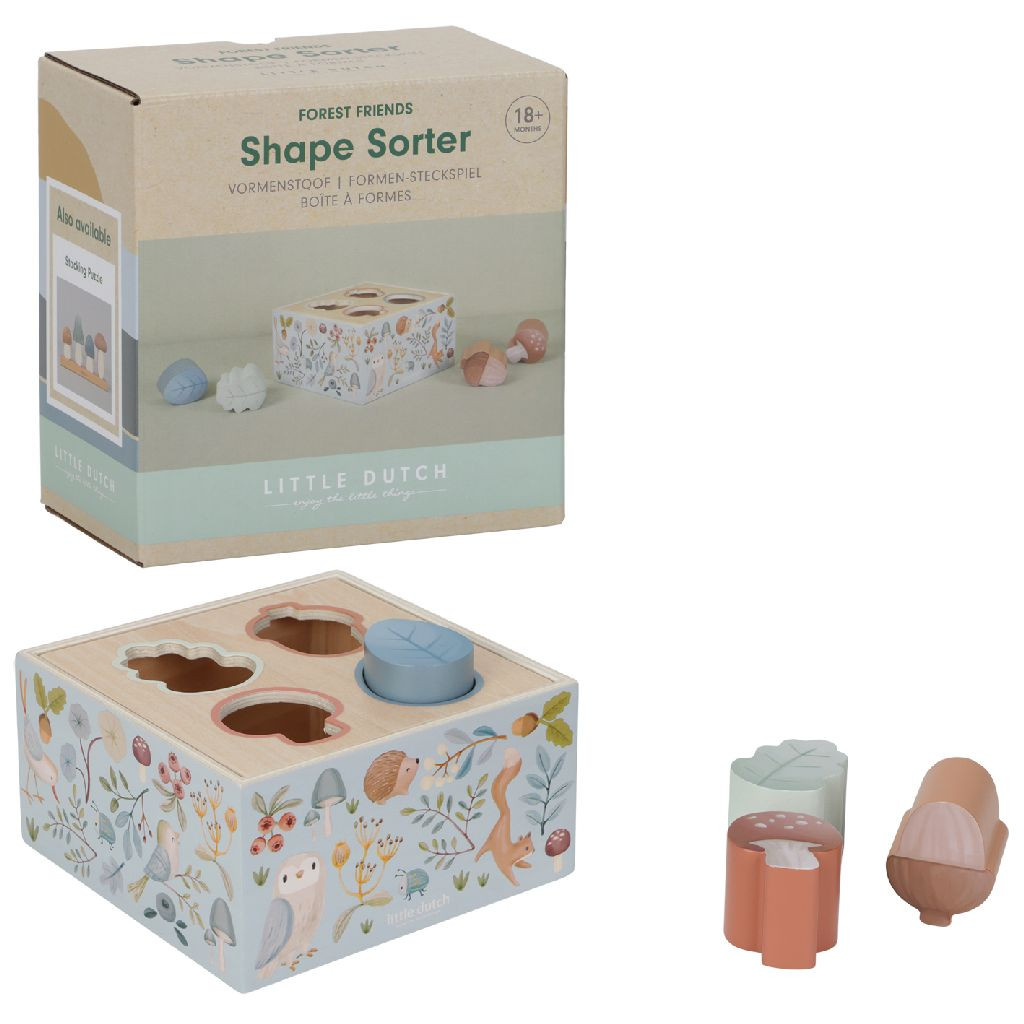 Little Dutch Forest Friends Vormenstoof - Hout FSC