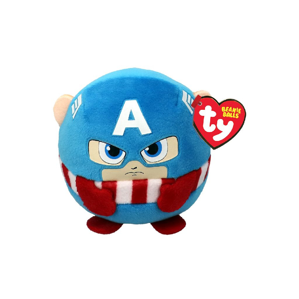 Ty Teeny Puffies Marvel Captain America - 10 cm