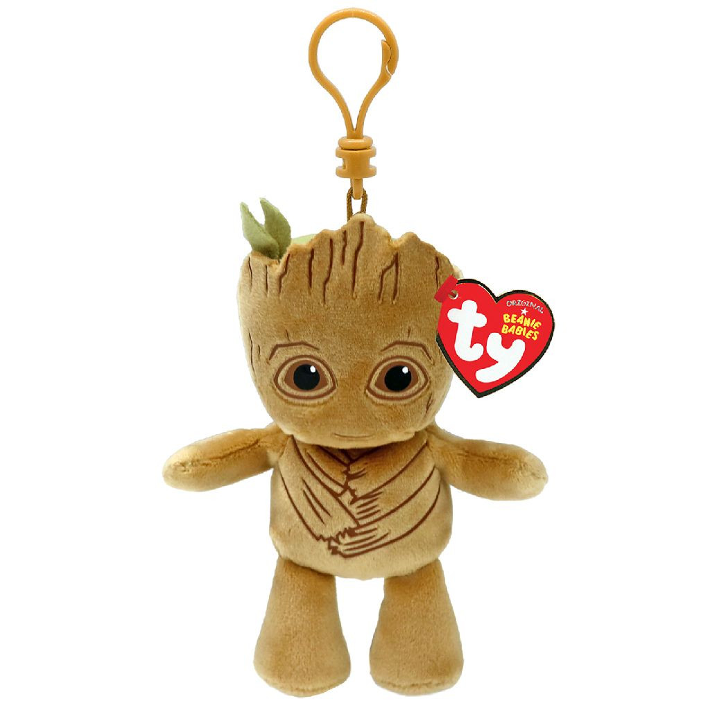 Ty Clip Marvel Groot - 12 cm