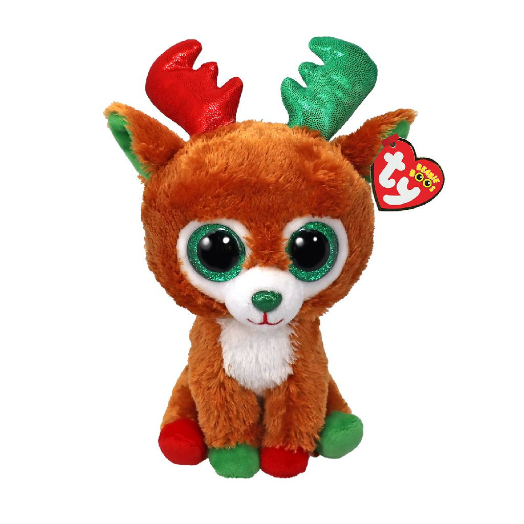 Ty Beanie Boo Christmas - Tinseltoes Reindeer - 15 cm