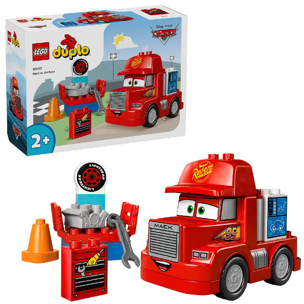 Lego 10417 Duplo Cars Mack bij de Race