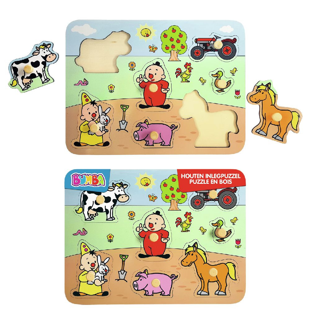Studio 100 Bumba Boerderij - Houten Puzzel