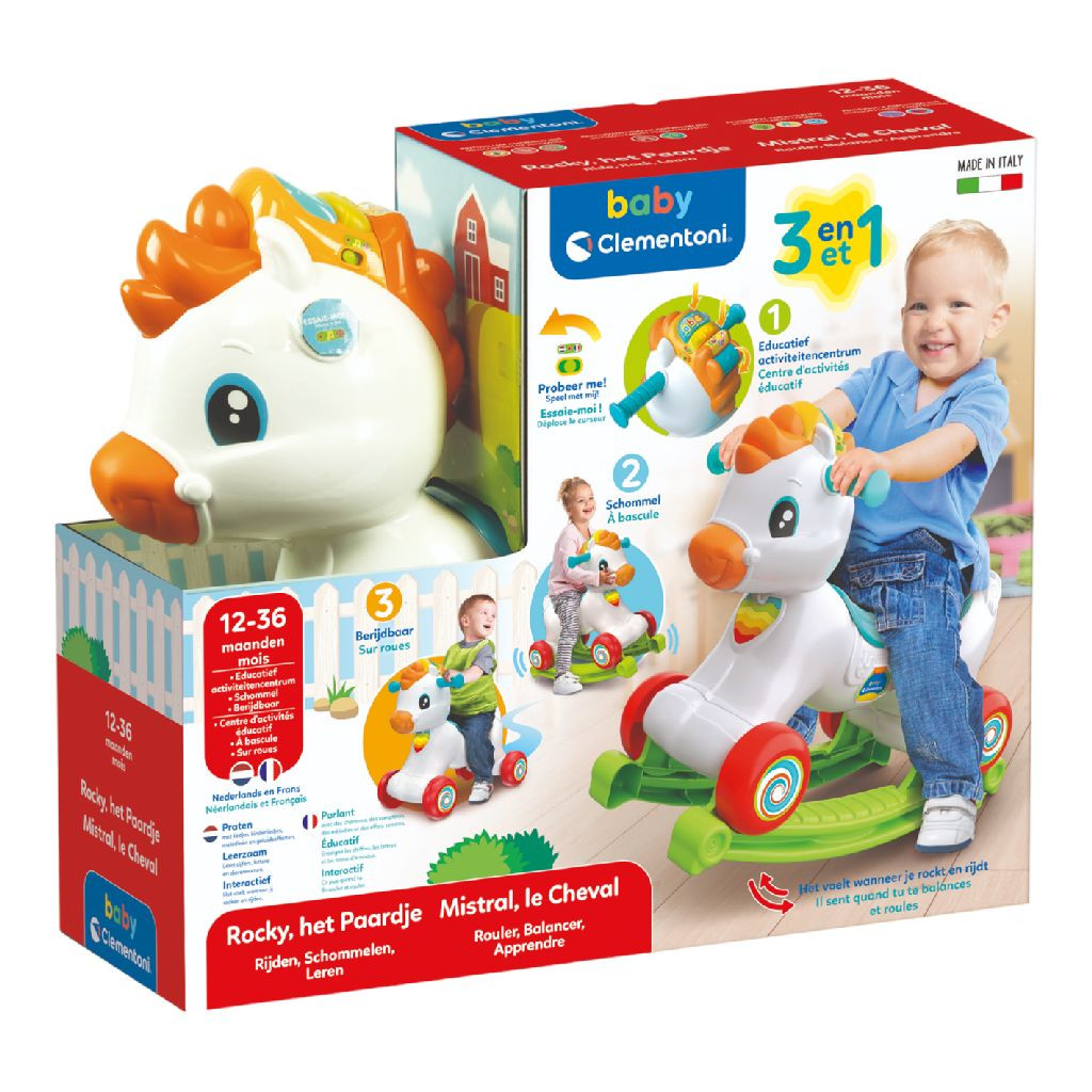 Clementoni Baby Ride On - 3 in 1