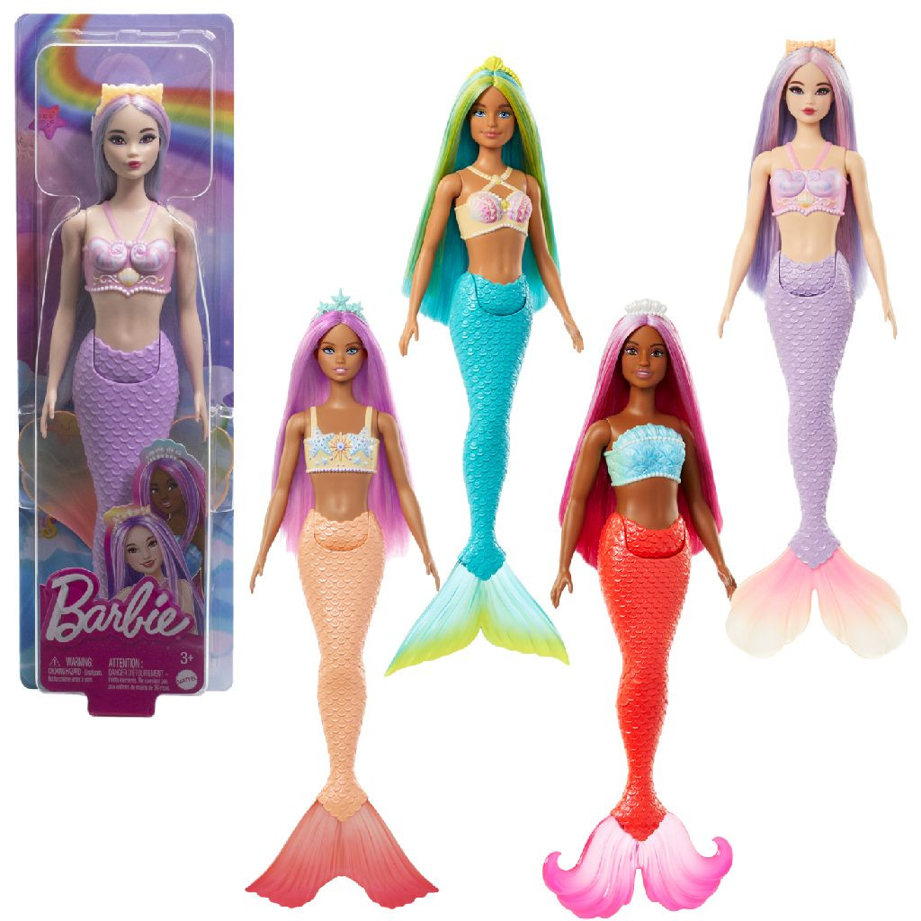 Barbie Core Mermaids - 4 Assortiment - Prijs per stuk