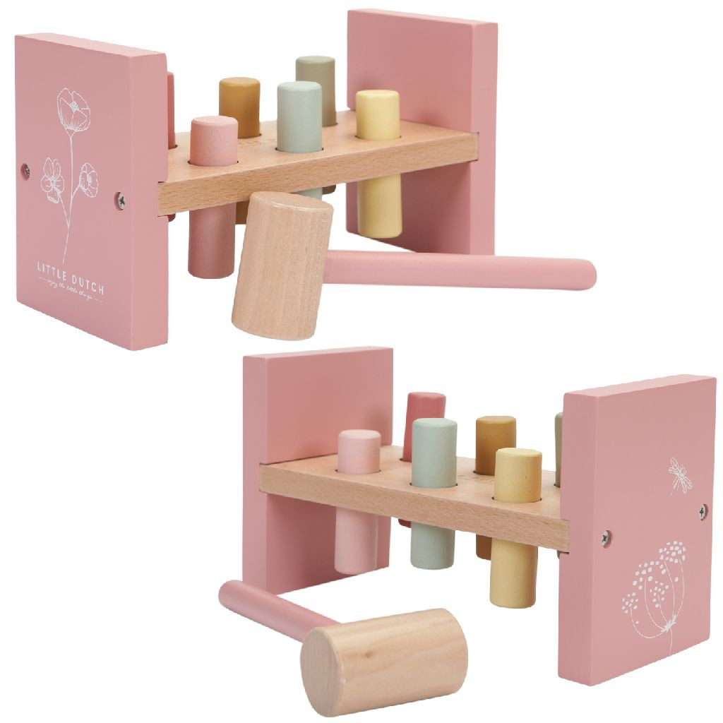 Little Dutch Houten Hamerbank - Wild Flowers