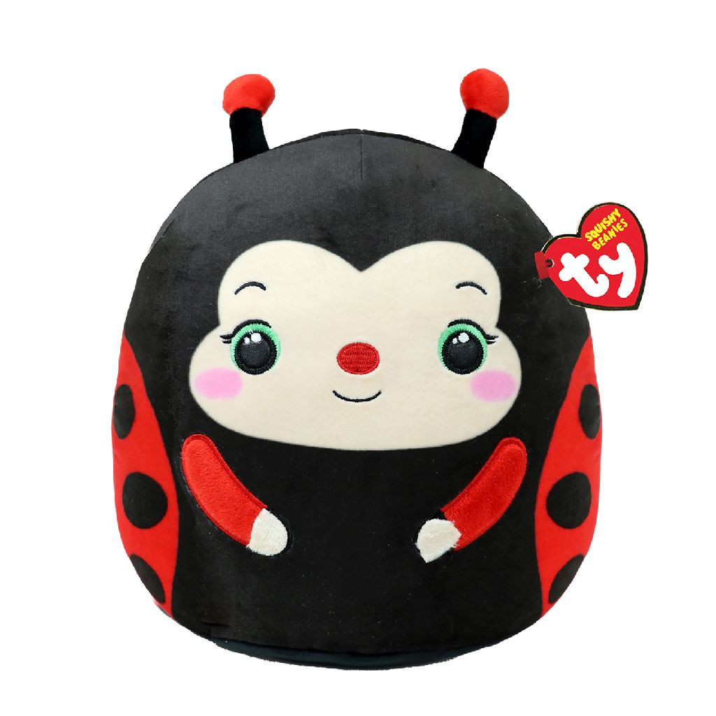 Ty Squish a Boo - Lucy Ladybug - 20 cm