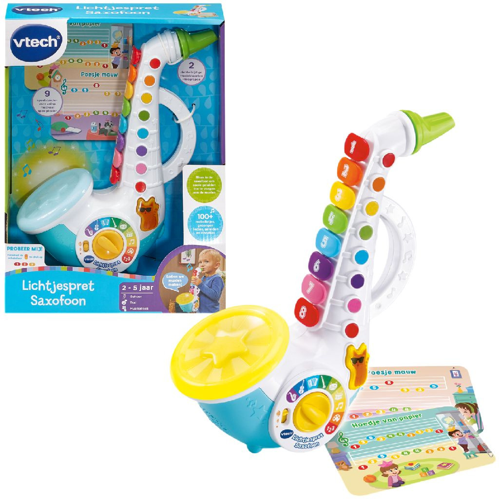 Vtech Baby Lichtjespret Saxofoon
