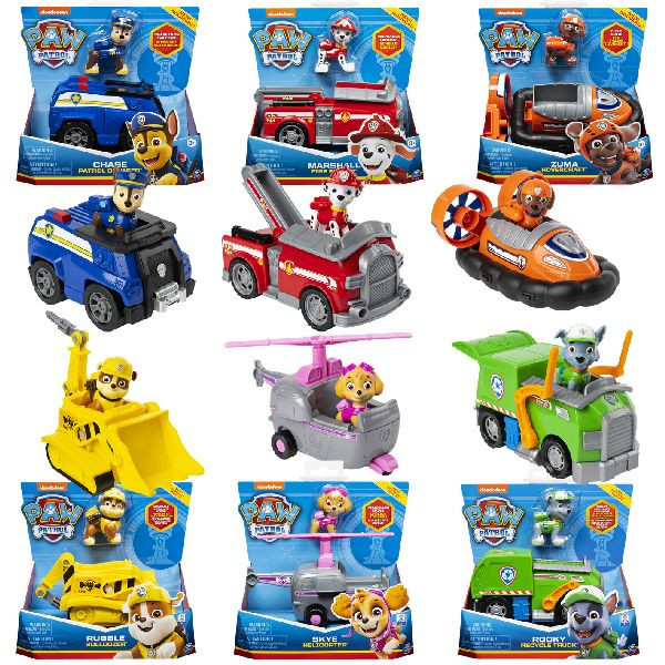 Paw Patrol Basic Voertuig - Prijs per Stuk