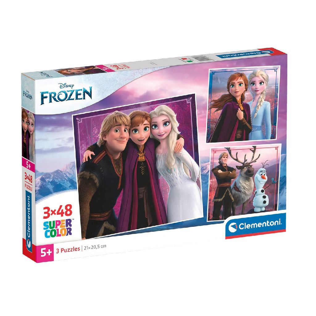 Clementoni Frozen Puzzel 3x48st.