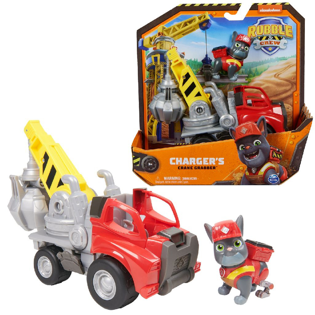 Paw Patrol Rubble & Crew Basic Voertuig - Charger