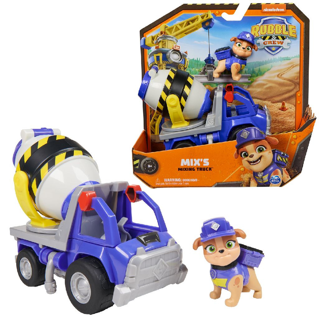 Paw Patrol Rubble & Crew Basic Voertuig - Mix