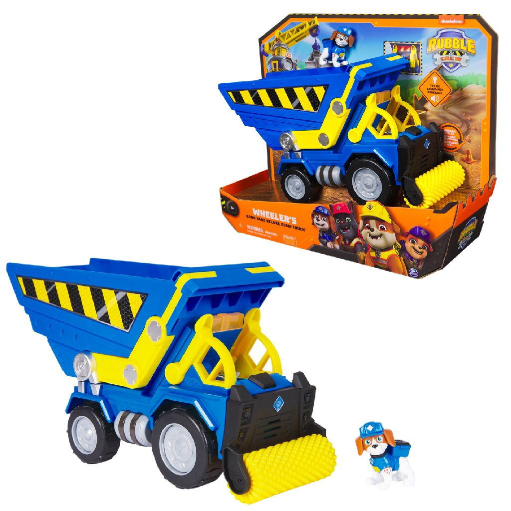 Paw Patrol Rubble & Crew Wheeler Deluxe Truck