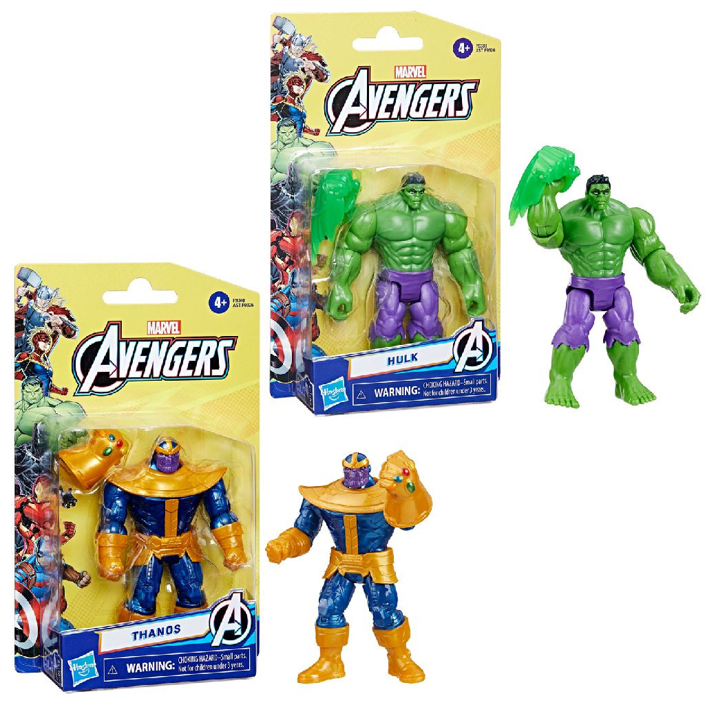 Marvel Avengers Epic Hero Deluxe - 10 cm - 2 Assortiment - Prijs per Stuk