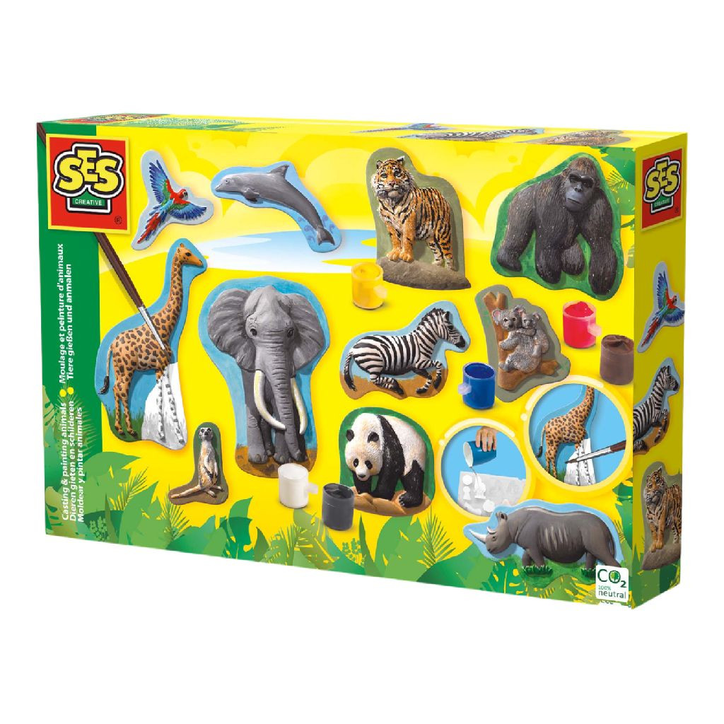 Ses 01132 Gieten en Schilderen - Dieren