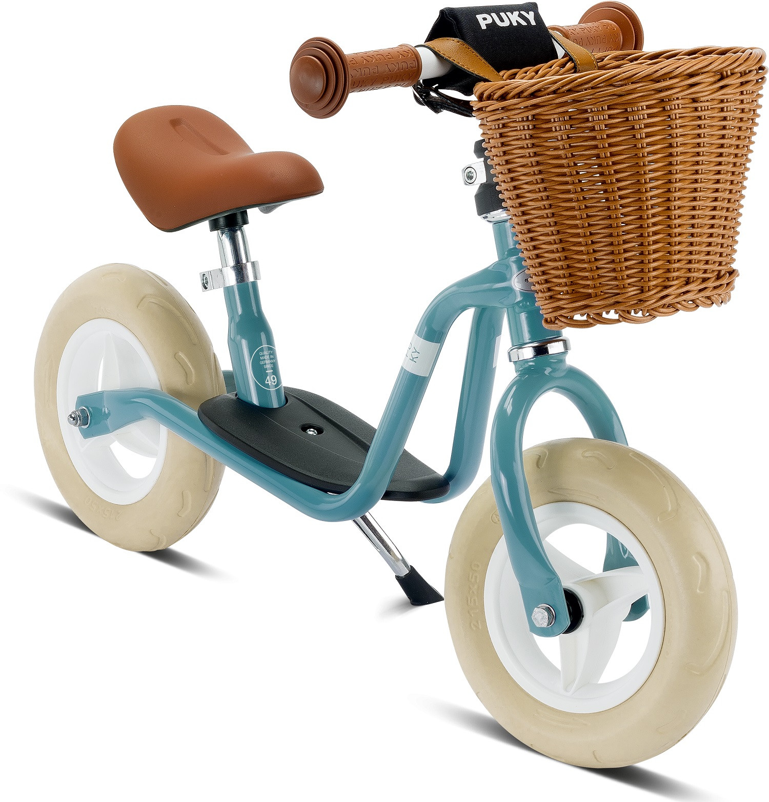PUKY 4095 LR M CLASSIC - Loopfiets met Mandje -  Retro Blauw