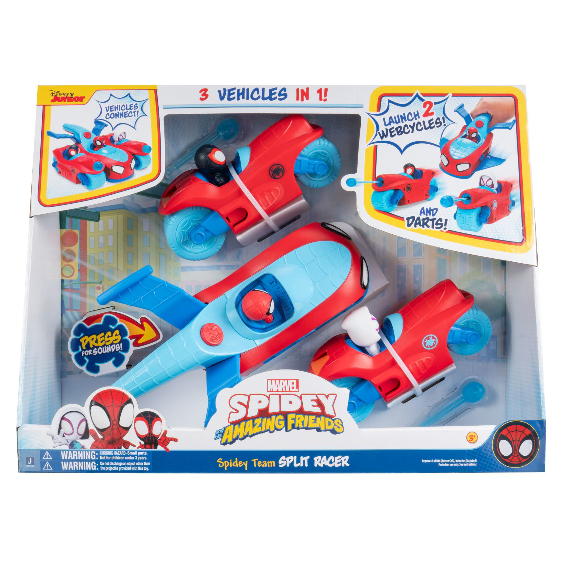 Spidey & Friends - Spidey Team Split Racer Deluxe