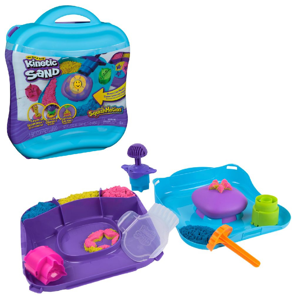 Kinetic Sand Squish Motion Set