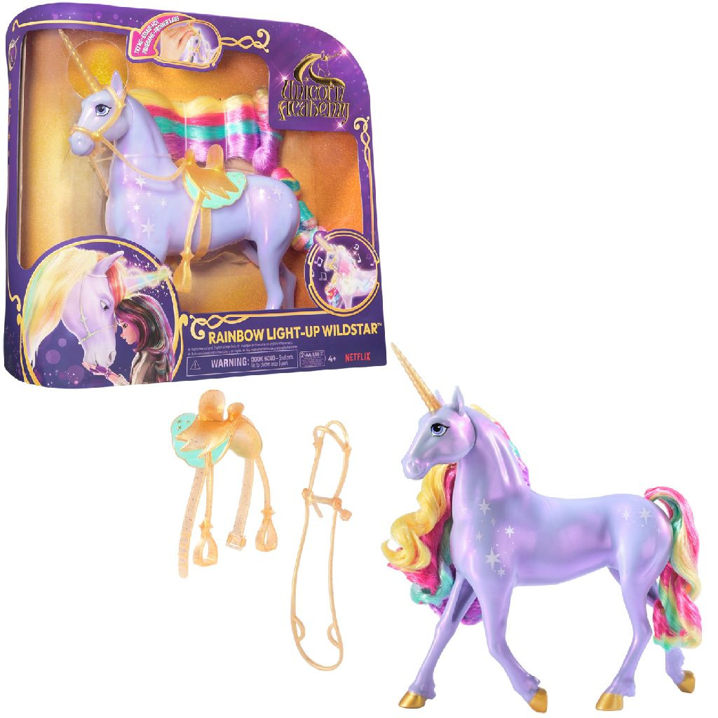 Unicorn Academy Unicorn Wildstar Rainbow Light-Up