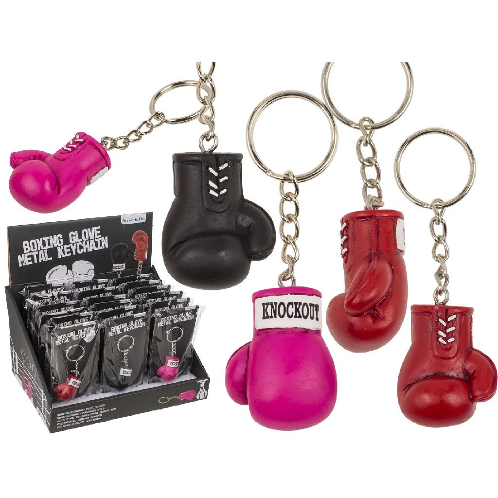 Sleutelhanger Box Handschoen - Assortiment - Prijs per Stuk