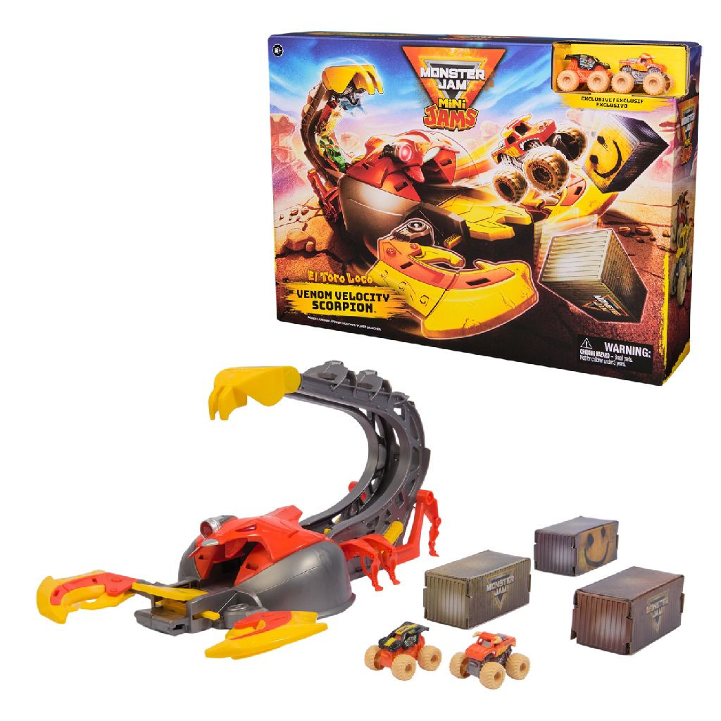  Monster Jam Mini Scorpion Playset