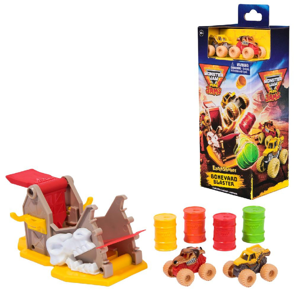 Monster Jam Mini Launcher Playset