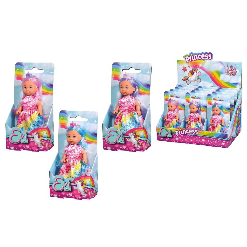 Evi Love Princess - 12 cm - Assortiment - Prijs per Stuk