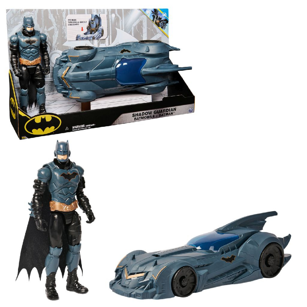 DC Batman Batmobile en Batman - 30 cm
