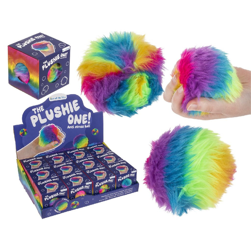 Squish Ball Fluffy - Assotiment - Prijs per stuk