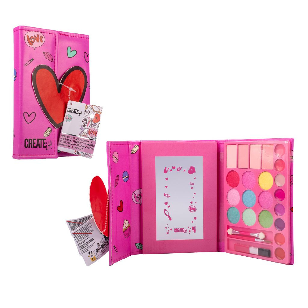 Create It! Make Up Boek - met Magneetsluiting