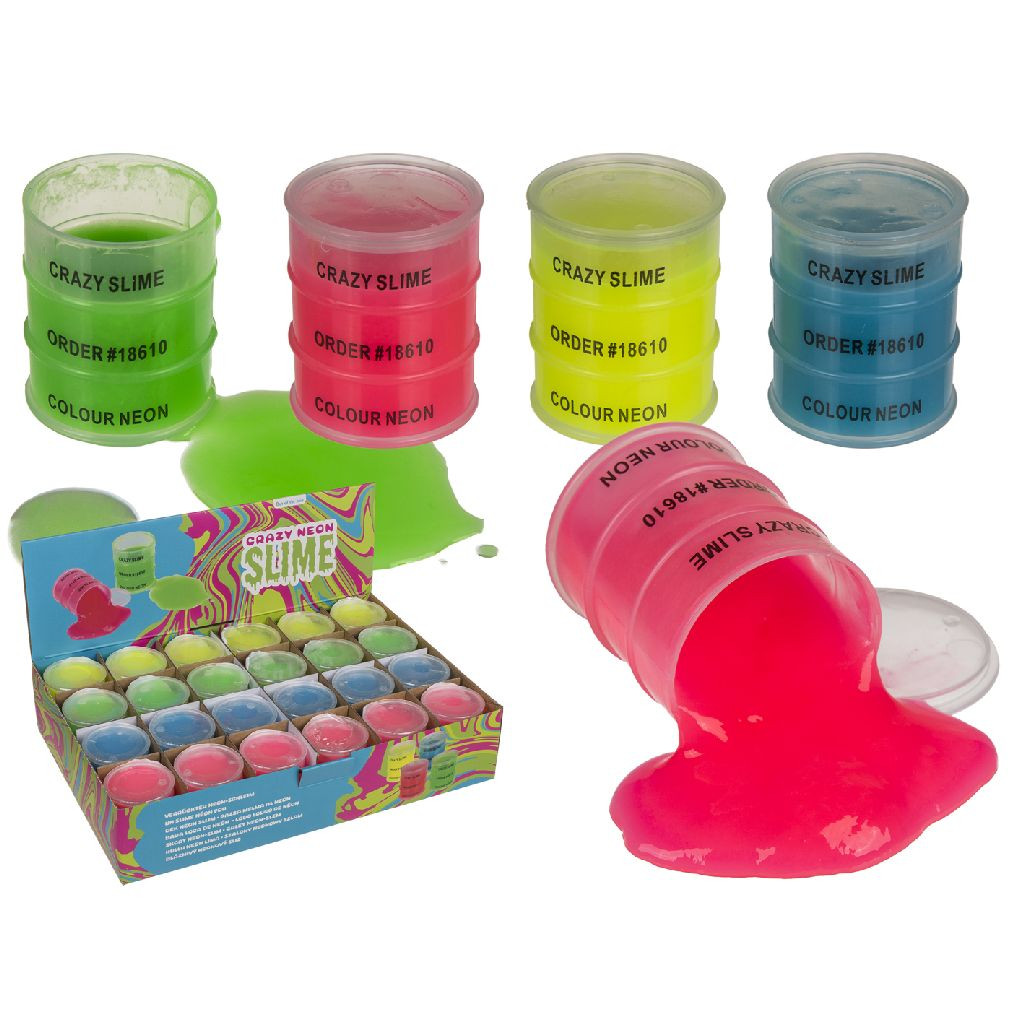 Crazy Slime - Assortiment - Prijs per Stuk