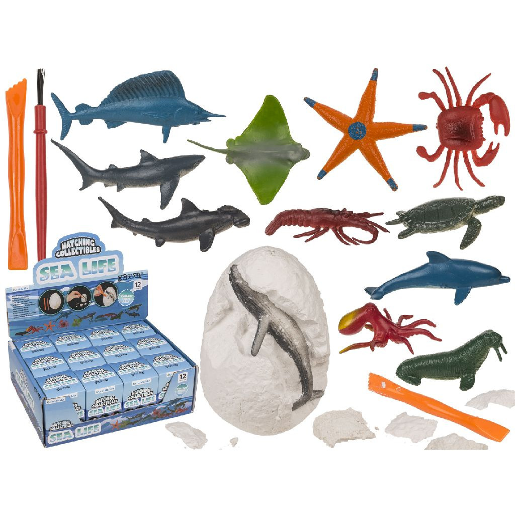 Sea Life Excavation Set - Assortiment - Prijs per Stuk