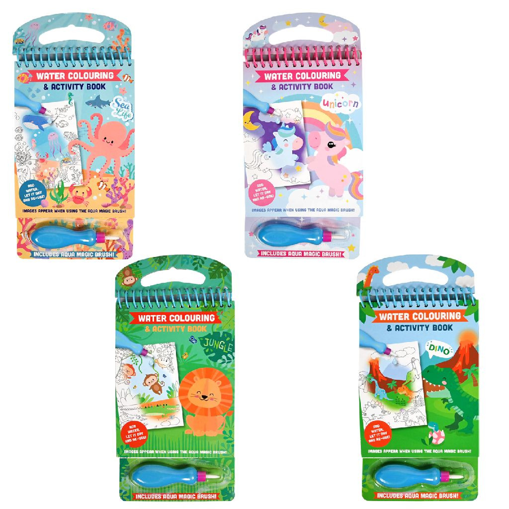 Water Coloring Activity Blok - Assortiment - Prijs per Stuk