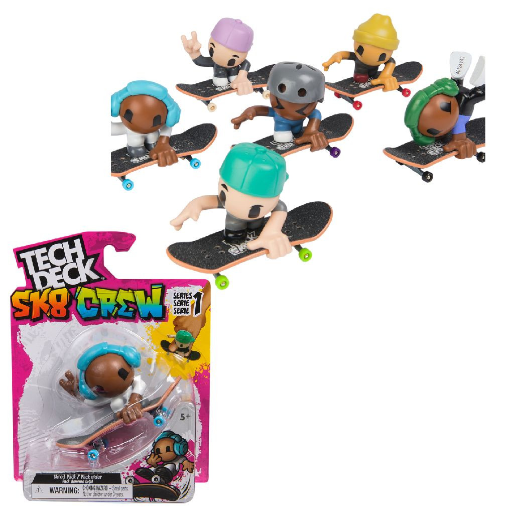 Tech Deck Sk8 Crew - 96 mm Board - Assortiment - Prijs per Stuk