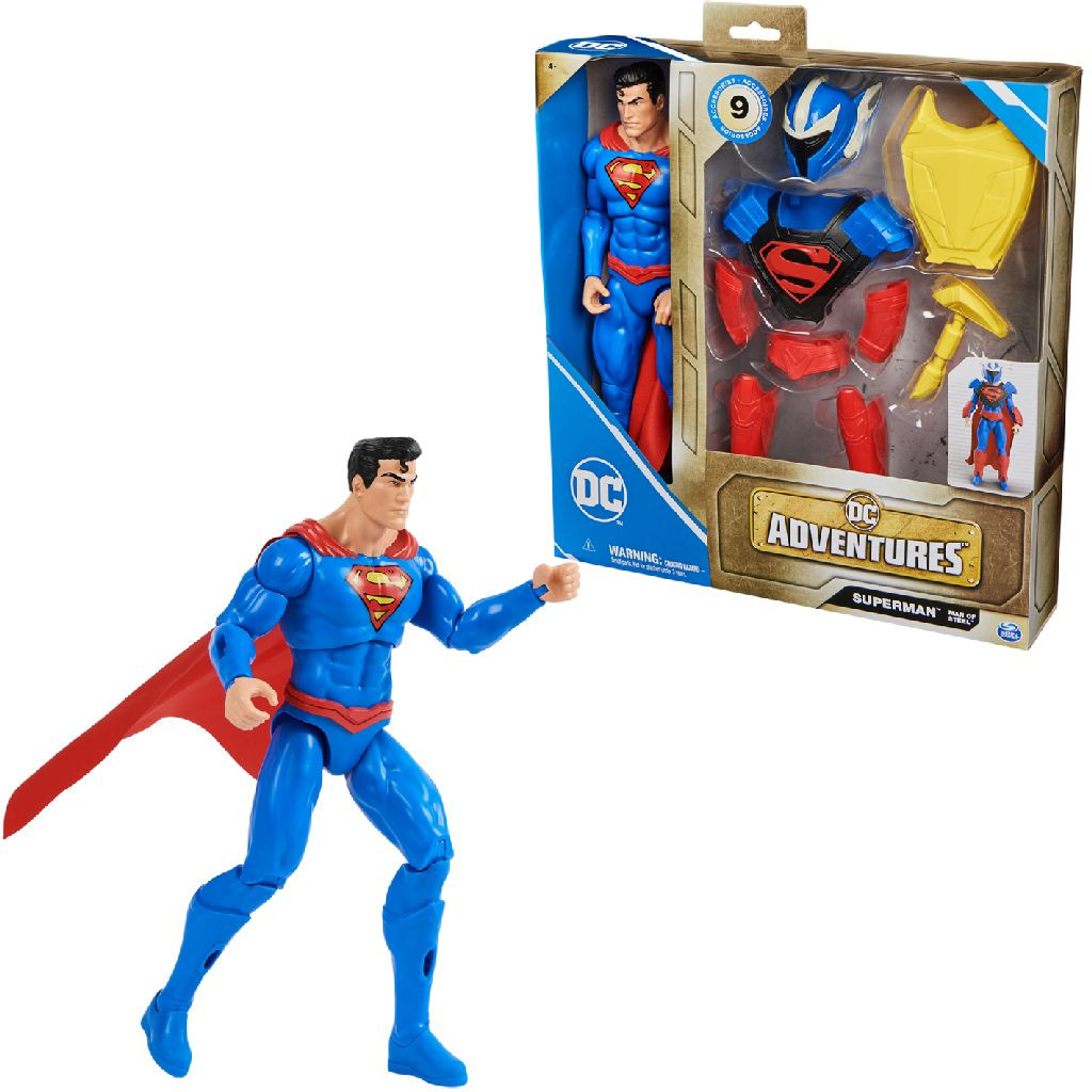 DC Adventures Superman - Speelfiguur - 30 cm