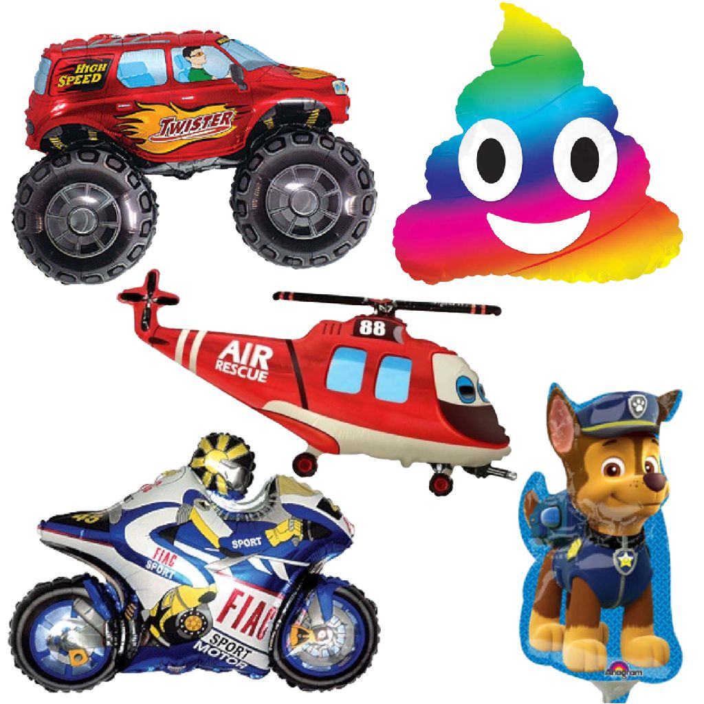 Mini Folieballonnen 75dlg - Assortiment - Prijs per Stuk