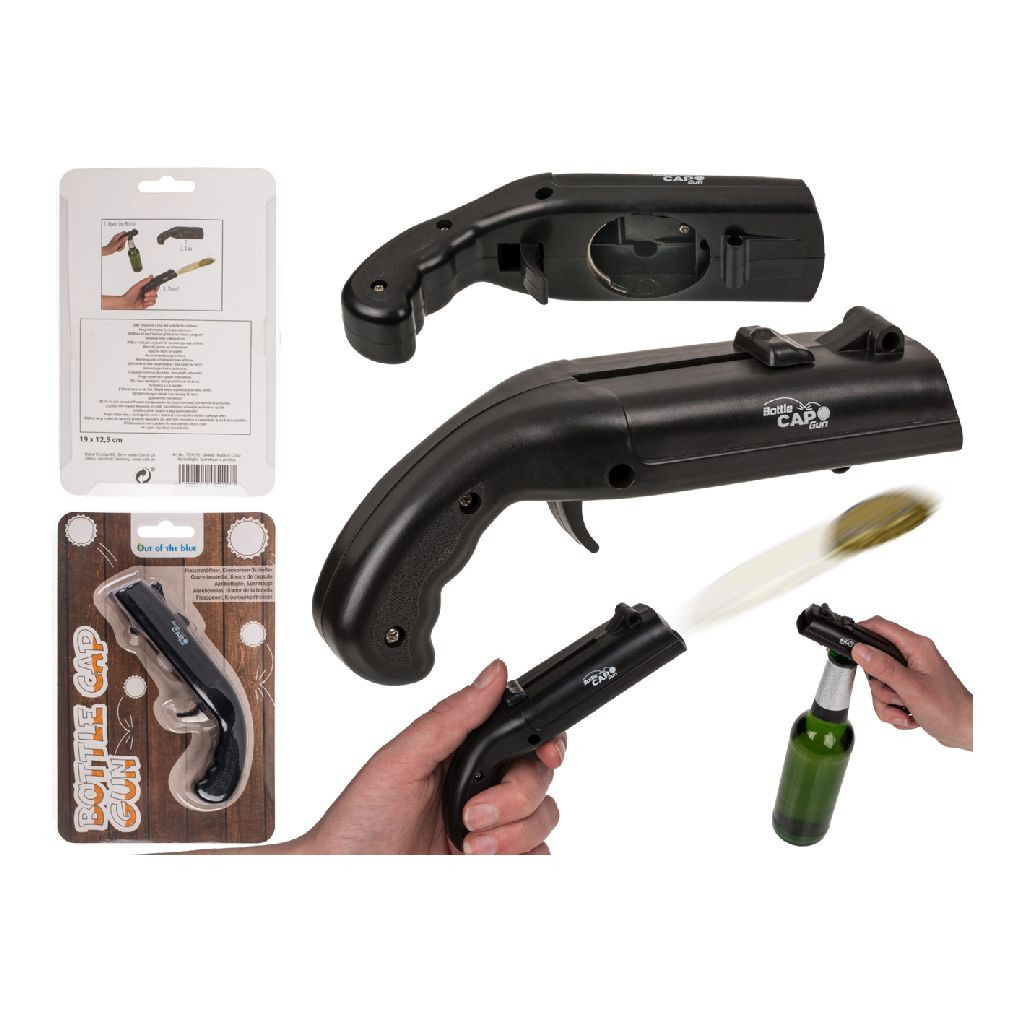 Bottle Cap Gun - Flesopener