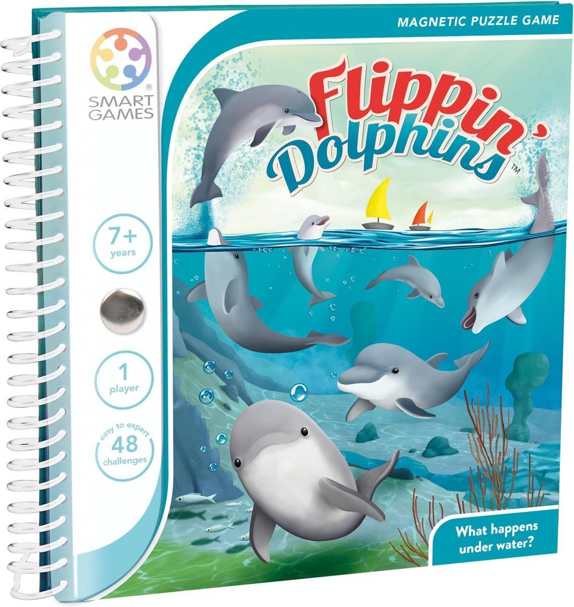 Magnetic Travel Flippin' Dolphins - Kinderspel
 