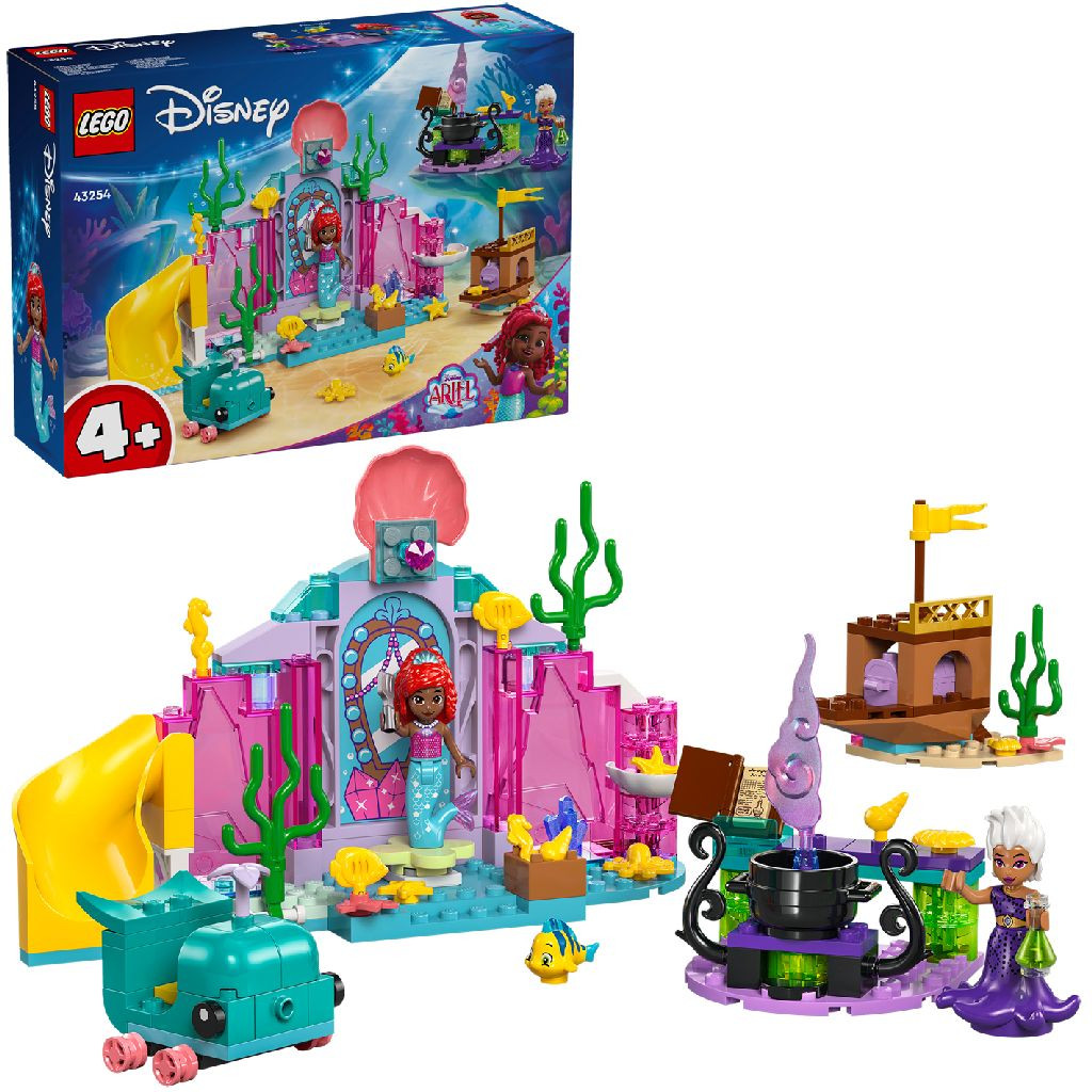 LEGO 43254 Disney Princess Ariel's Kristalgrot