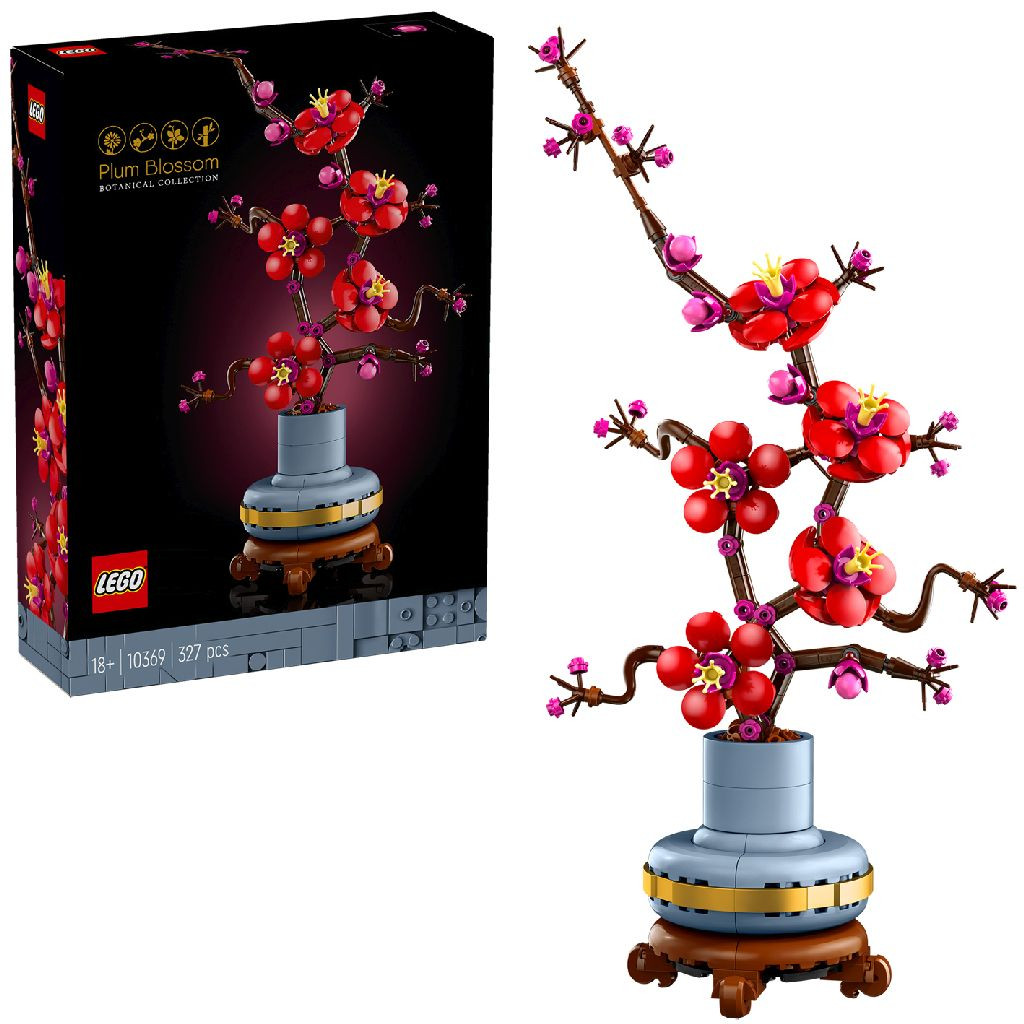 LEGO 10369 Icons - Botanical Flowers Japans Abrikoos
