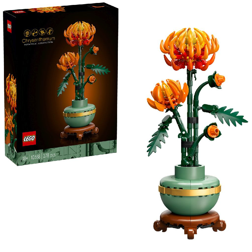 LEGO 10368 Icons Botanical Flowers Chrysant