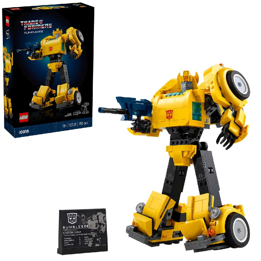 LEGO 10338 Icons Transformers Bumblebee