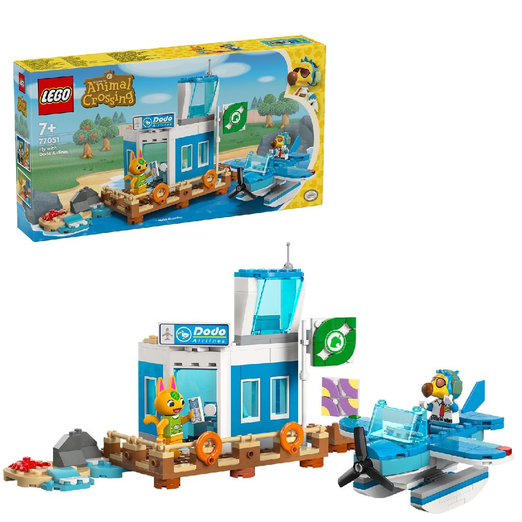 LEGO 77051 Animal Crossing - Vlieg met Dodo Airlines