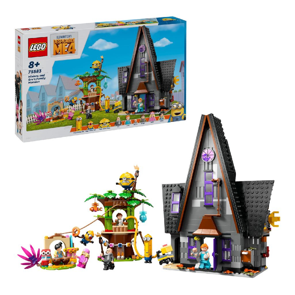 LEGO 75583 Minions Huis van de Minions en Gru