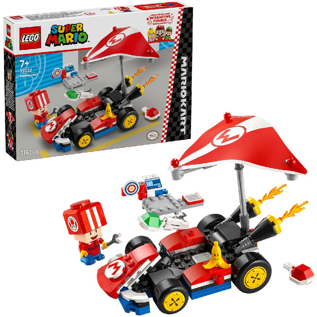 LEGO 72032 Super Mario - Mario Kart Standaardkart