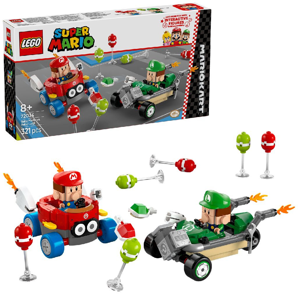 LEGO 72034 Super Mario Mario Kart Baby Mario